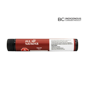All Nations: Lemon Tartz Pre Rolls (3 x 0.5g)
