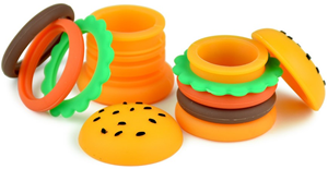 Hamburger Silicone Storage Container