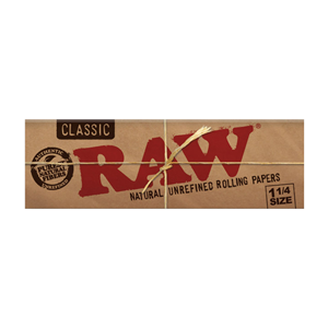 Raw Organic Unbleached 1 1/4" Rolling Papers