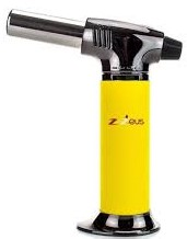 Zeus : Mini Jumbo Butane Torch - Yellow