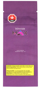 Weed Me Max: Raspberry Rush Liquid Diamond Disposable & Rechargeable Pen (1g)