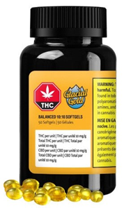 Glacial Gold: Balanced 10:10 Softgels (50 pcs)