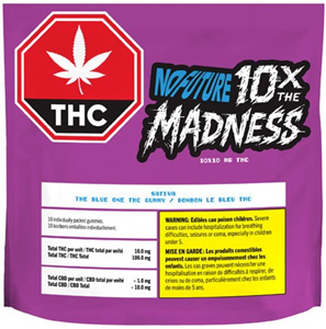 No Future: 10x The Madness: The Blue One Sativa Multi Pack Gummies (10 pcs)